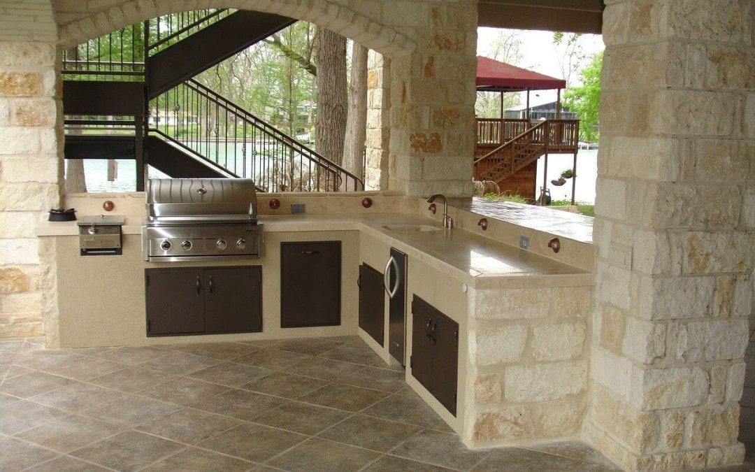 creating an outdoor kitchen
